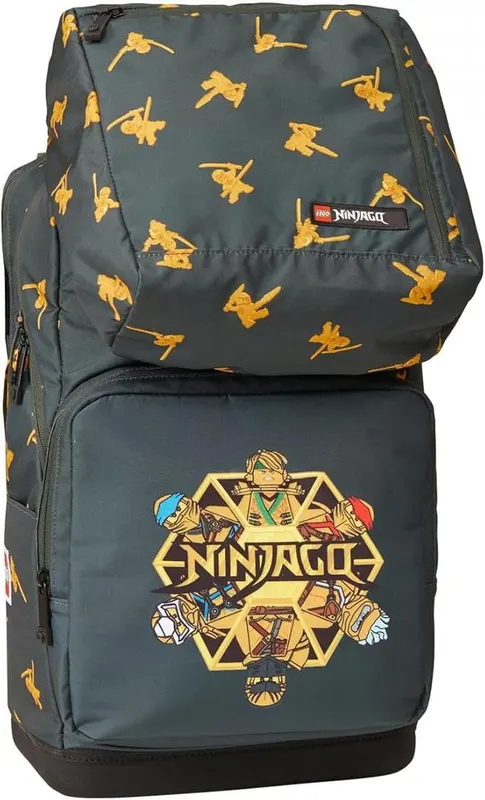 Ninjago Golden Team Backpack with Gym Bag