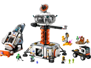 Space Base and Rocket Launchpad