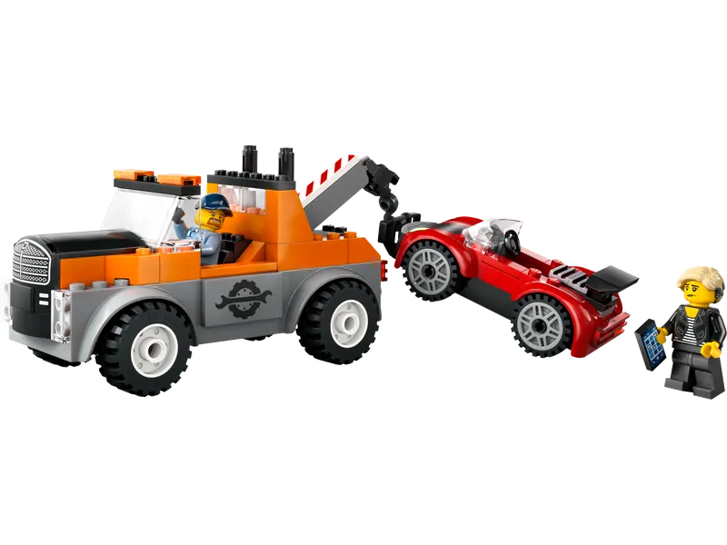 Tow Truck and Sports Car Repair