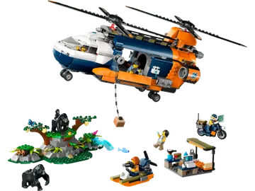 Jungle Explorer Helicopter at Base Camp