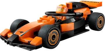 F1 Driver with McLaren Race Car