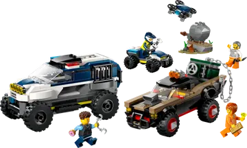 Off-Road Police Car Chase
