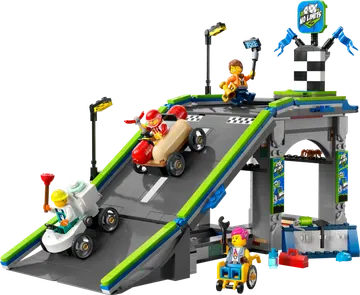 No Limits: Race Car Ramp Track