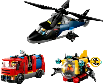 Helicopter, Fire Truck & Submarine Remix