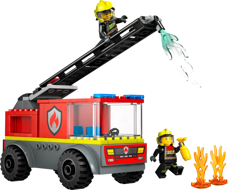 Fire Ladder Truck