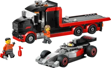 F1 Display Truck with Audi F1 Race Car