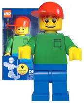 Boy with Green Shirt Desk Pal