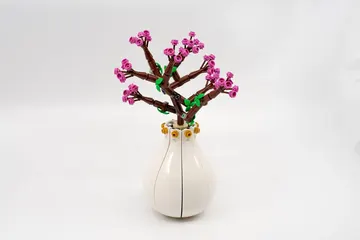 Peach Flower Vase