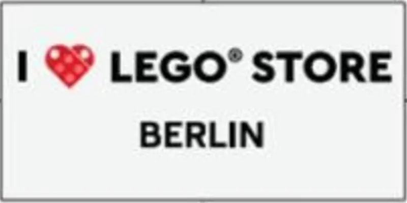 I [Heart] LEGO Store Berlin Tile