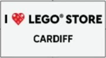 I [Heart] LEGO Store Cardiff Tile