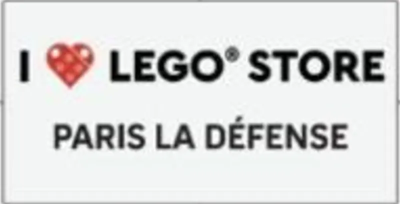 I [Heart] LEGO Store Paris La Défense Tile