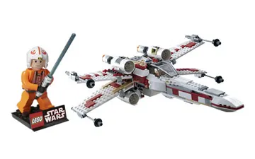 X-wing Fighter and Luke Pilot Maquette Co-Pack