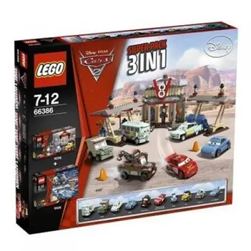 Cars 2 Super Pack 3 in 1