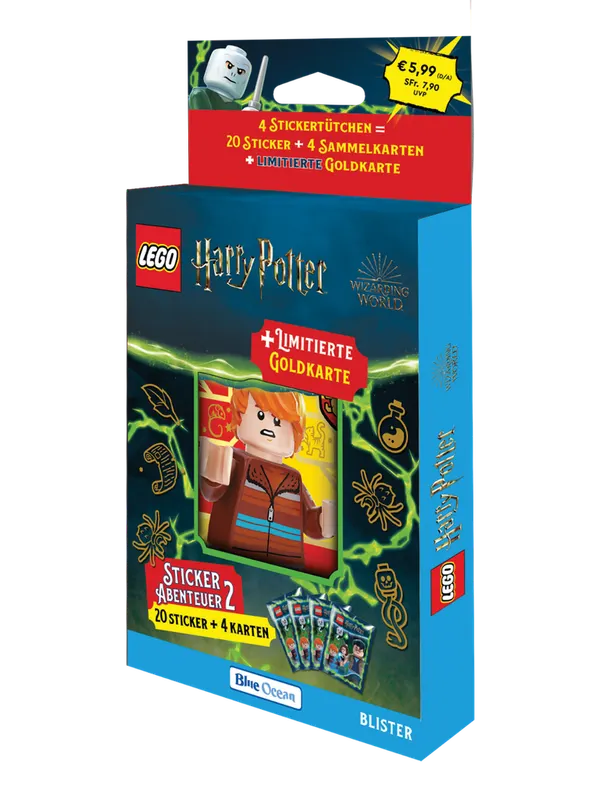 Harry Potter Stickers and Cards - Blister Pack Series 2