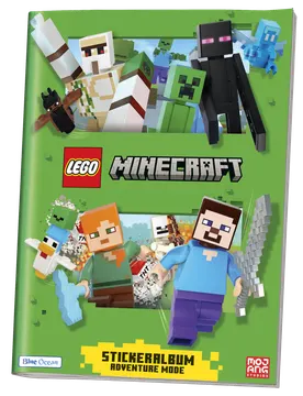 Minecraft Adventure Mode Sticker Series - Sticker Album