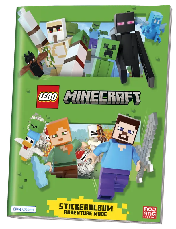 Minecraft Adventure Mode Sticker Series - Sticker Album