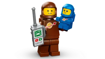 Brown Astronaut and Spacebaby