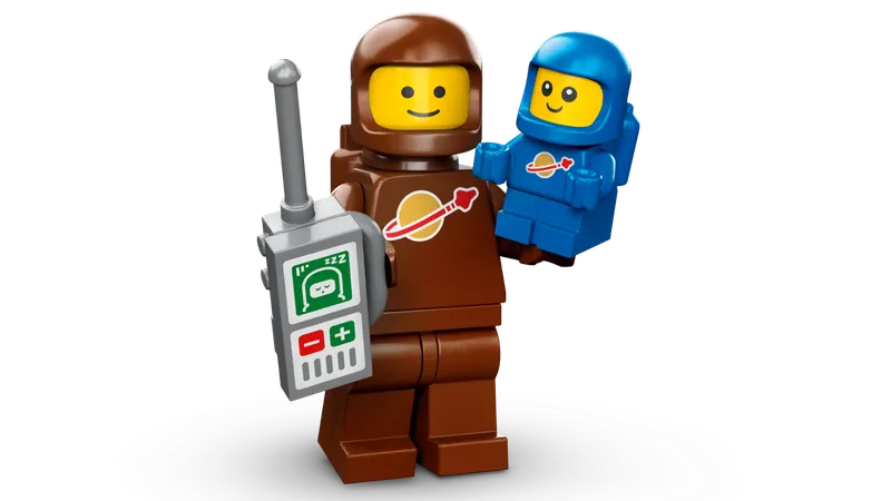 Brown Astronaut and Spacebaby