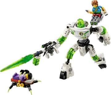 Mateo and Z-Blob the Robot