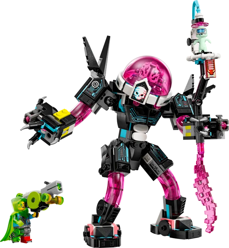 Mateo vs. Cyber Brain Mech