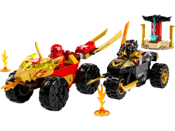Kai and Ras's Car and Bike Battle