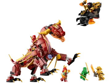 Heatwave Transforming Lava Dragon