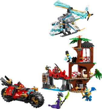 Ninja Vehicle Tree House Battle