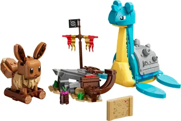 Eevee and Lapras's Treasure Hunt