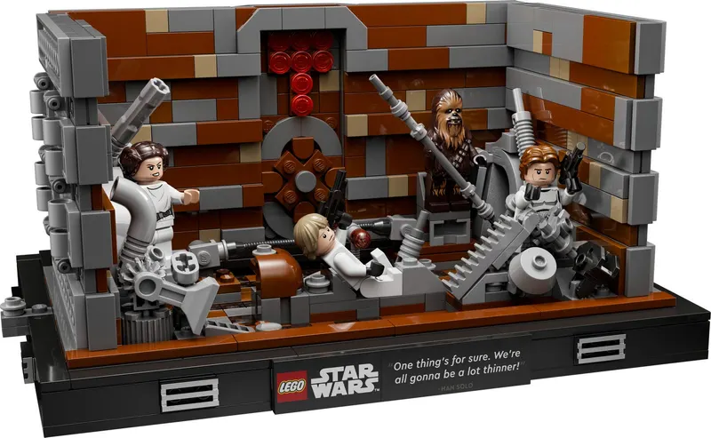 Death Star Trash Compactor Diorama
