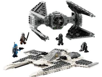 Mandalorian Fang Fighter vs. TIE Interceptor