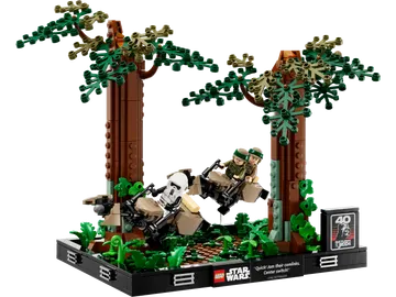 Endor Speeder Chase Diorama