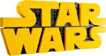 Brick-Built Star Wars Logo