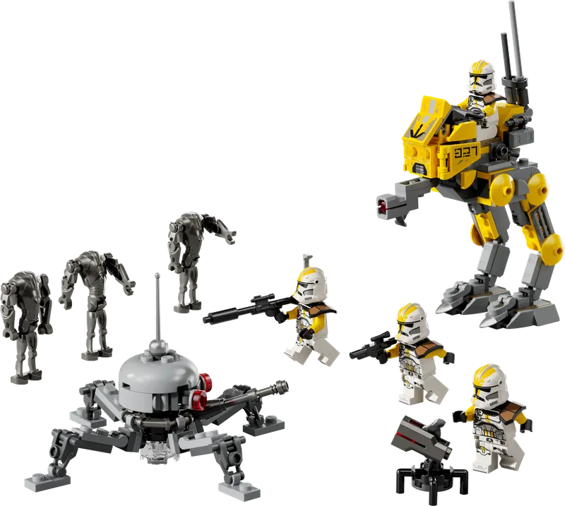 327th Star Corps Clone Troopers Battle Pack