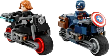 Black Widow & Captain America Motorcycles