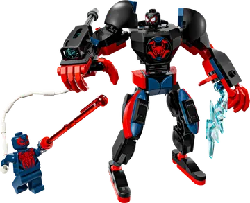 Miles Morales Mech vs. Spider-Man 2099