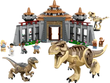 Visitor Center: T. rex & Raptor Attack