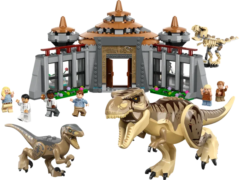 Visitor Center: T. rex & Raptor Attack
