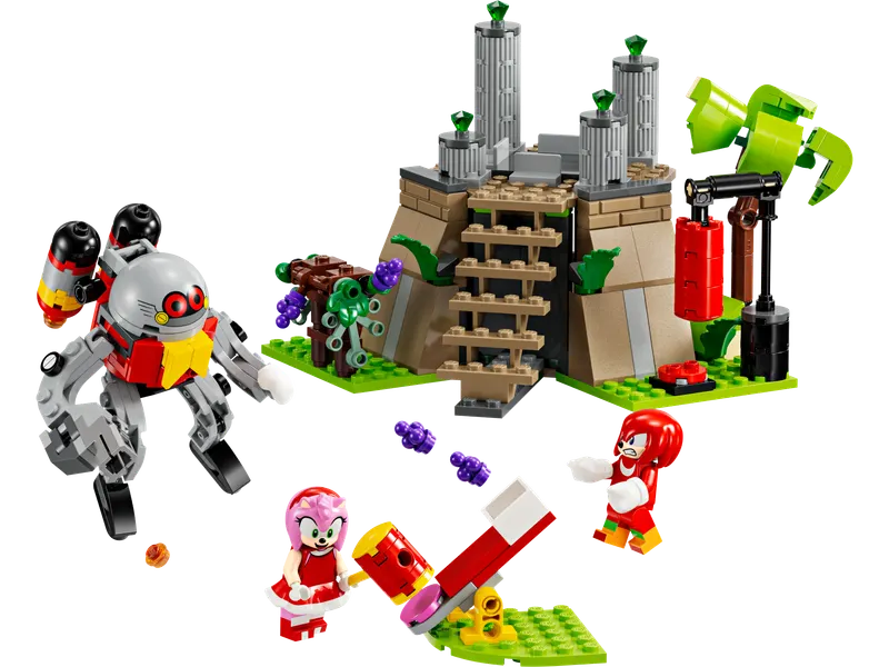 Knuckles and the Master Emerald Shrine