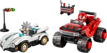 Silver's Car vs. Knuckles' Monster Truck