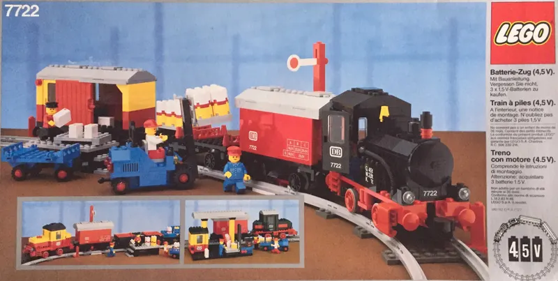 Steam Cargo Train