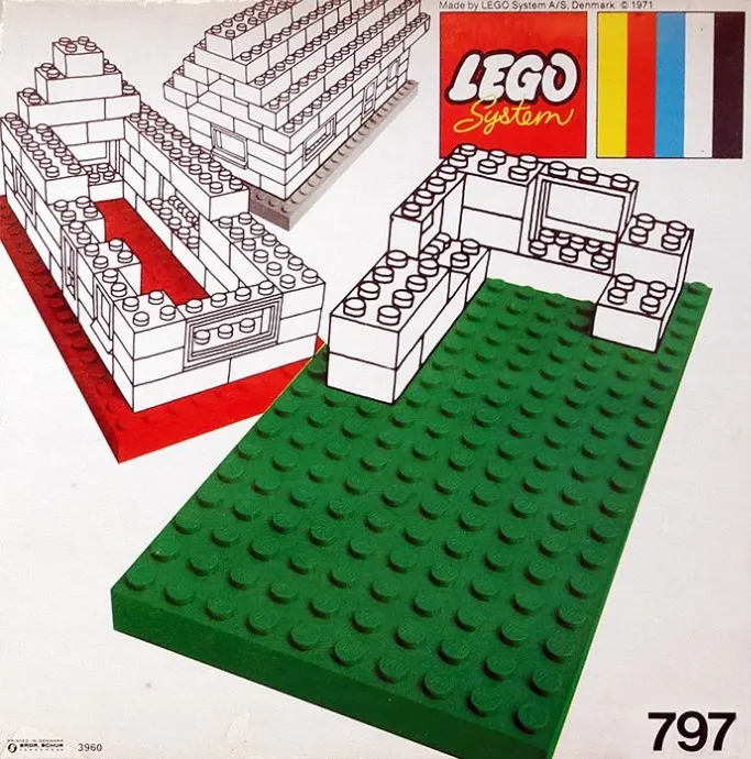 Baseplates, Gray and White