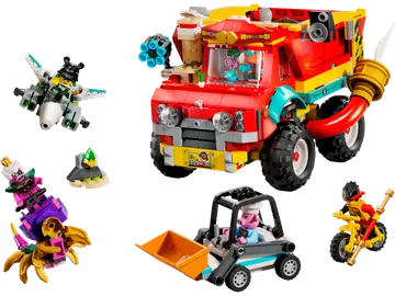 Monkie Kid's Team Power Truck