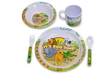 Duplo Zoo Dinner Set