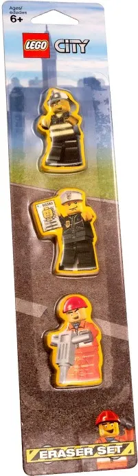 City Eraser Set