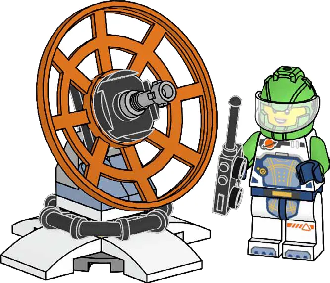 Astronaut and Radio Station
