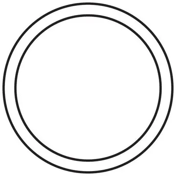 Small White Bands (Pack of 24)
