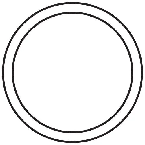 Small White Bands (Pack of 24)