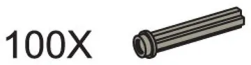 Cross Axles with Knobs (Pack of 100)