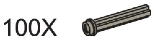Cross Axles with Knobs (Pack of 100)