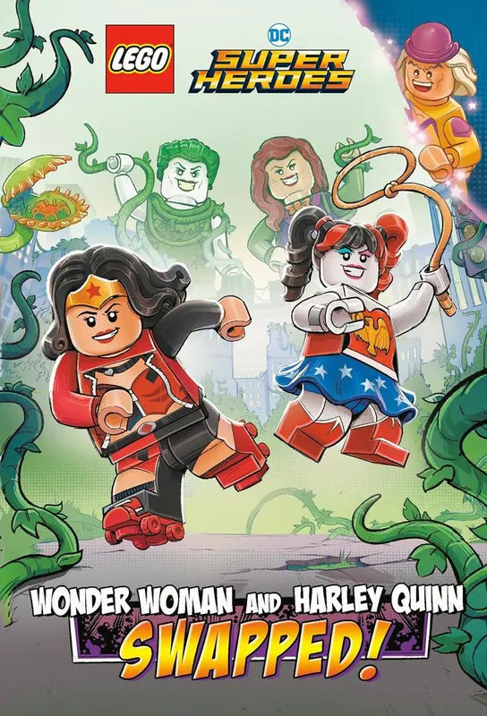 DC Comics Super Heroes: Wonder Woman and Harley Quinn Swapped!